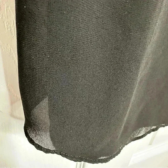 Le Chateau Tank Top Adjustable Spaghetti Straps Black Size Extra Small - Picture 16 of 16